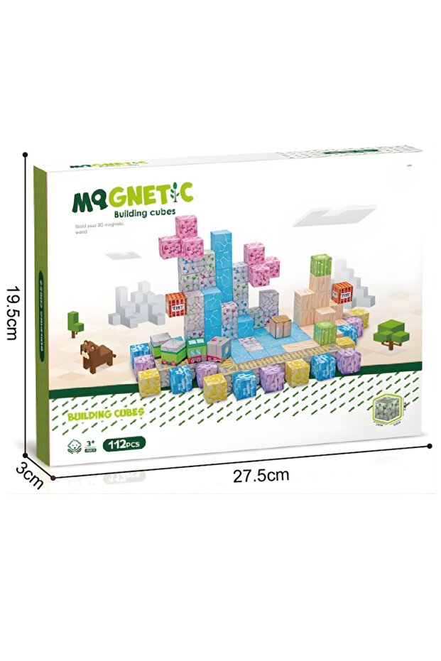 Set de construcție SmartBlocks, include 112 piese, 3 ani+, roz - 3