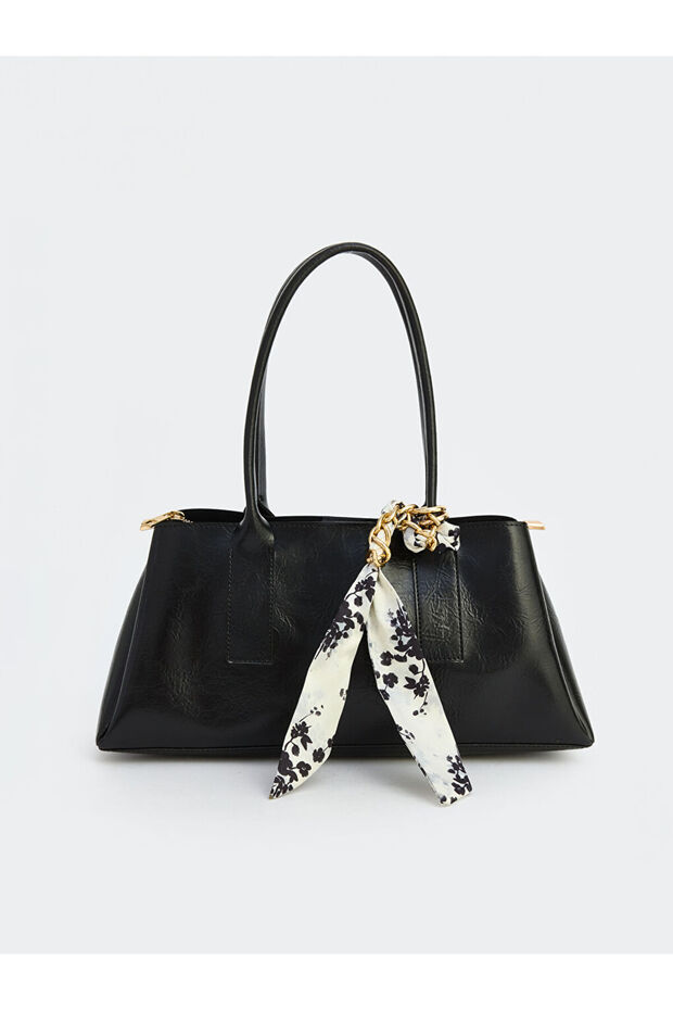 Leather Look Women's Shoulder Bag