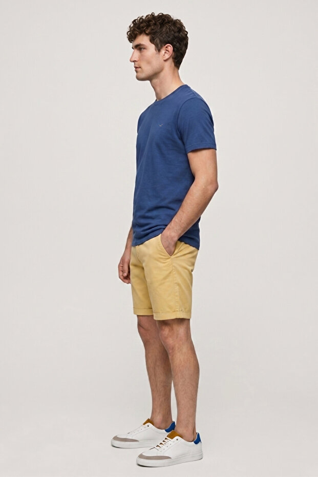 Basıl Royale 100% Cotton Basic T-Shirt - 3