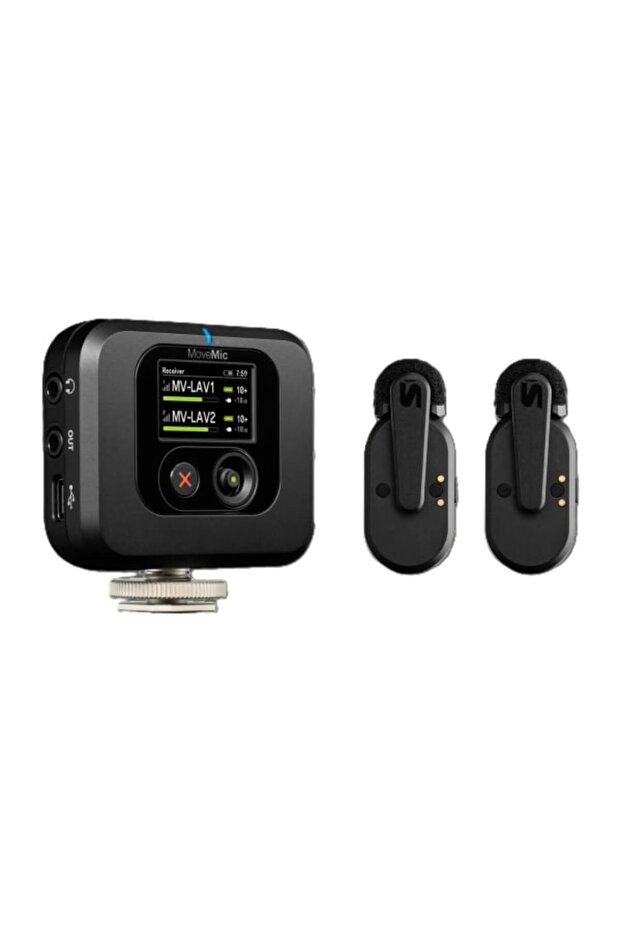 طقم MoveMic ذو الاستقبال المزدوج