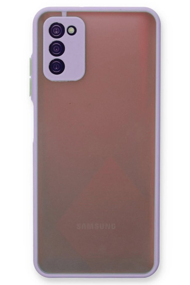 Ilkeshop New Galaxy A03S Case Montreal Silicone Cover (201052) - Purple