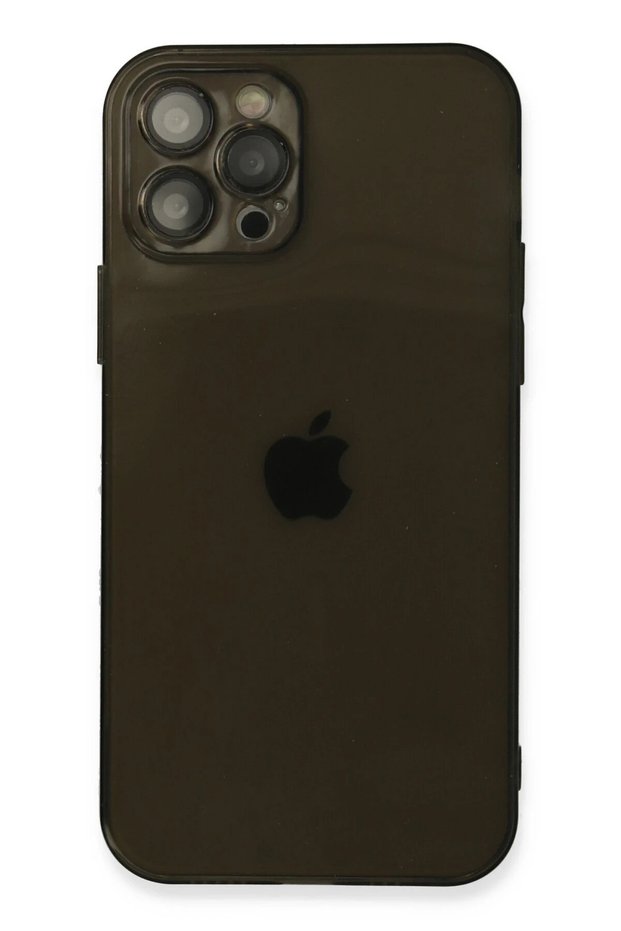 Ilkeshop New iPhone 12 Pro Max Case Fly Lens Silicone (203556) - Black