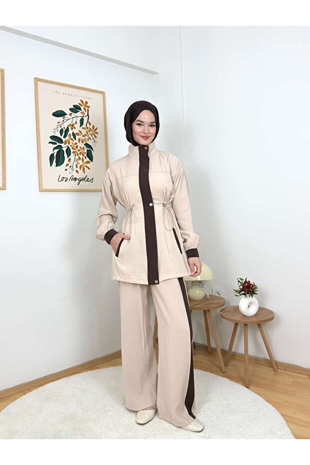 Madyi Stripe Detail Set