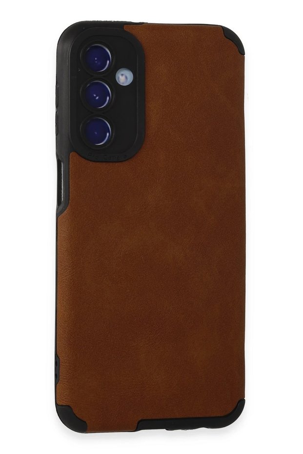 Ilkeshop New Galaxy M34 5g Case Loop Leather Silicone (125549) - Brown