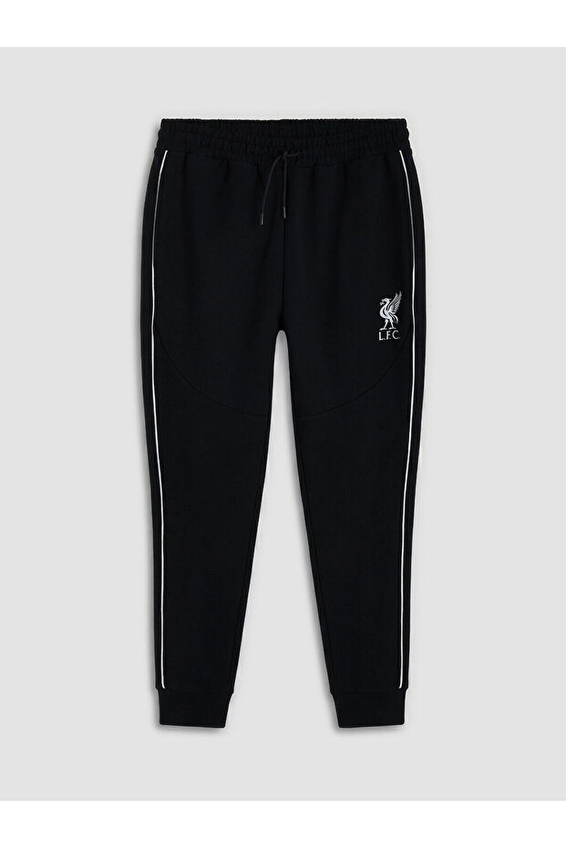 بنطلون رياضي رجالي من Özmarka New Season Slim Fit Liverpool مطبوع