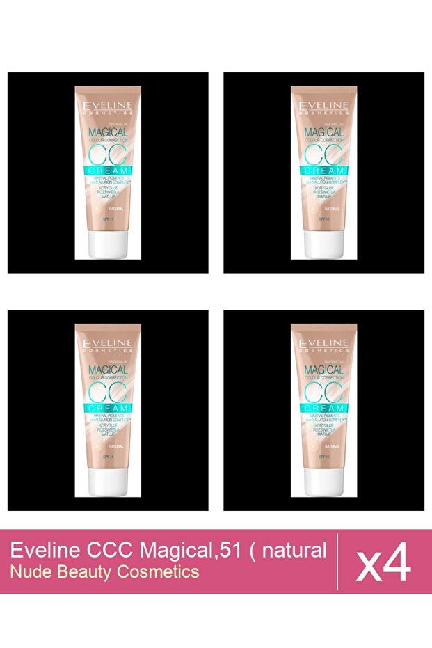 Set 4x Eveline CCC Magical,51 ( ) , 30 ml - 1