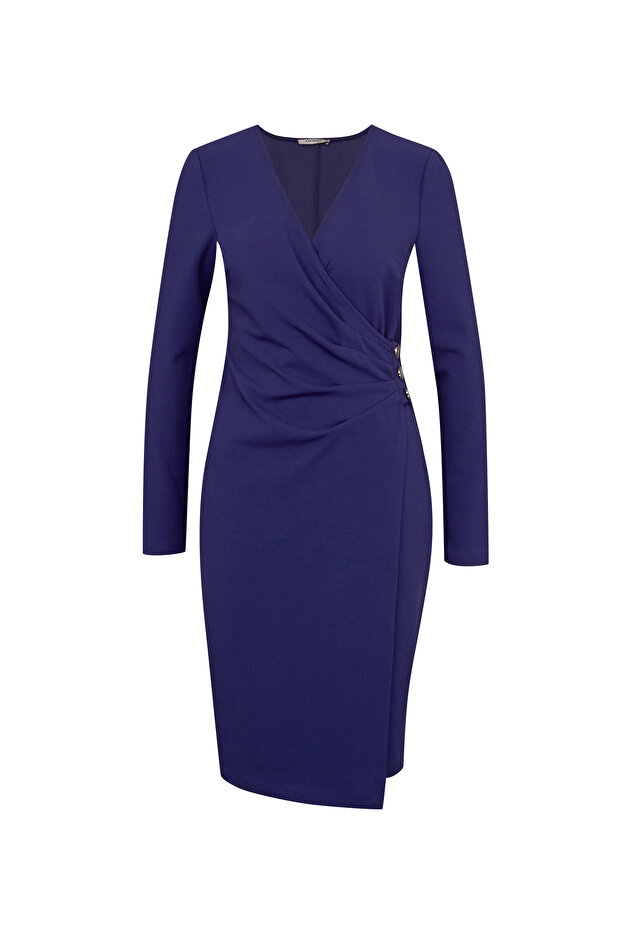 Rochie albastru închis - 8