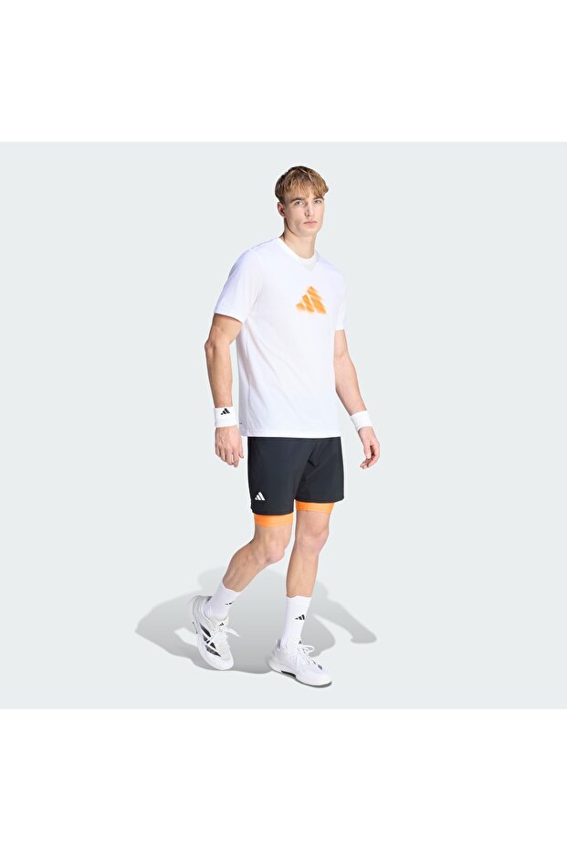 M Clay G T Erkek T-Shirt Kb9429 WHITE - 2