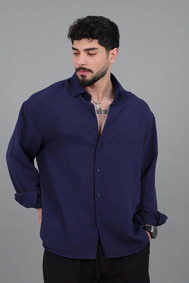 Summer Long Sleeve Linen Shirt Spr 16223_40428