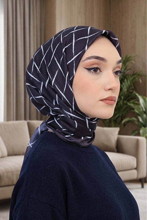 Patterned Soft Scarf - 040