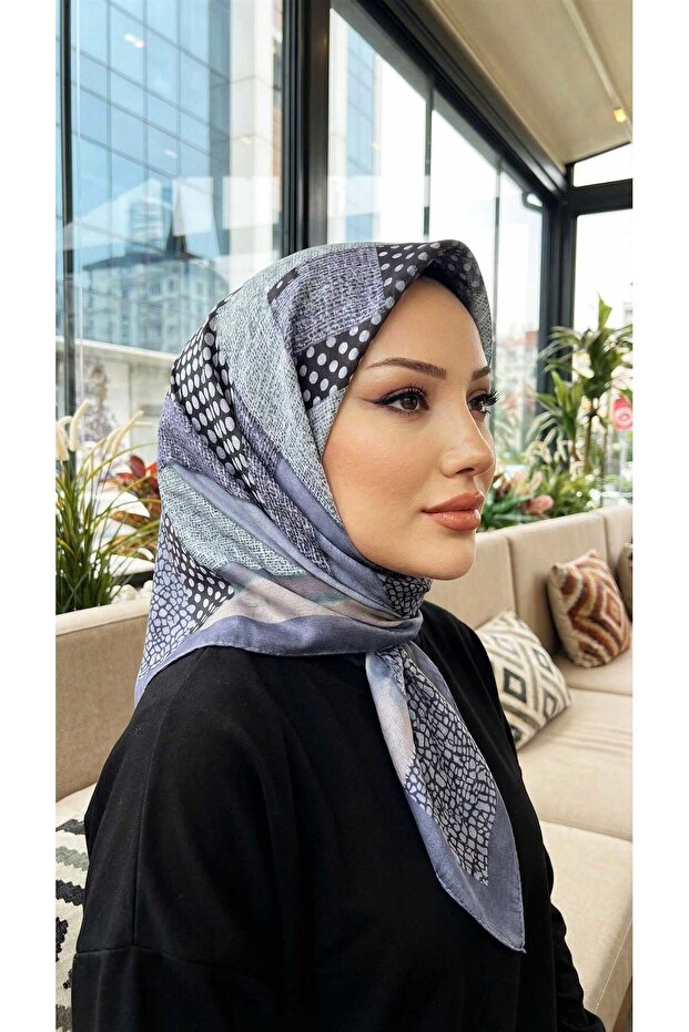 Patterned Soft Scarf - 105 - 1