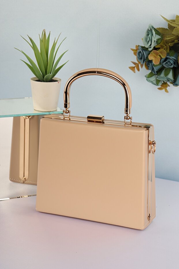 Elysara Eb0162 | Zaras Stylish Metal Handle Evening Dress Bag