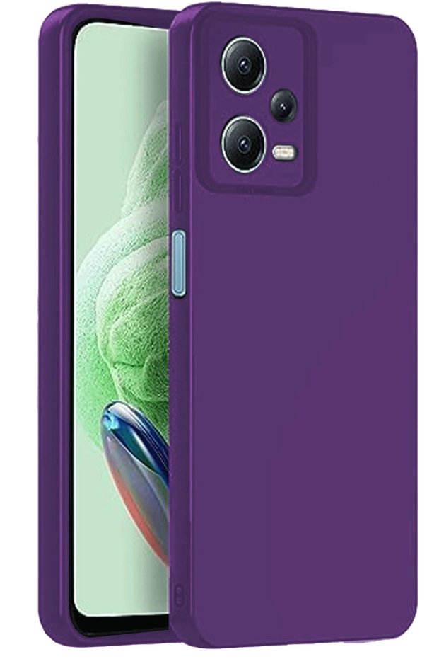 Ilkeshop Redmi Note 12 Pro 5g Case Nano Velvet Silicone (210821) - Purple