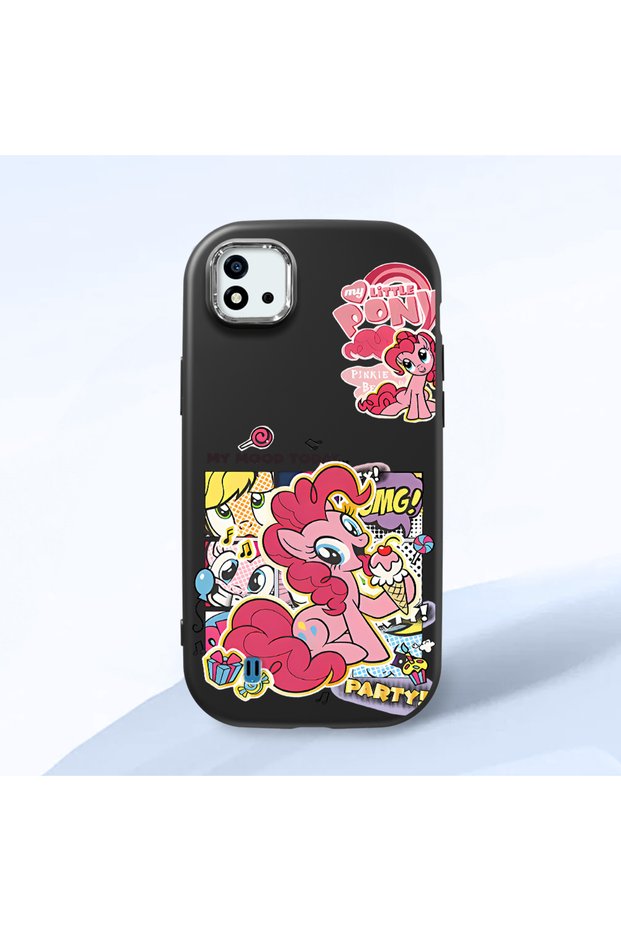 Black Silicone Case Compatible with Realme C20/C20A with Shock-Absorbing Camera Protections