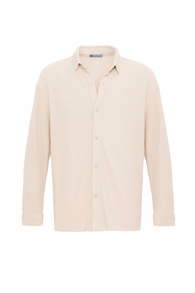 Ribbed Long Sleeve Shirt