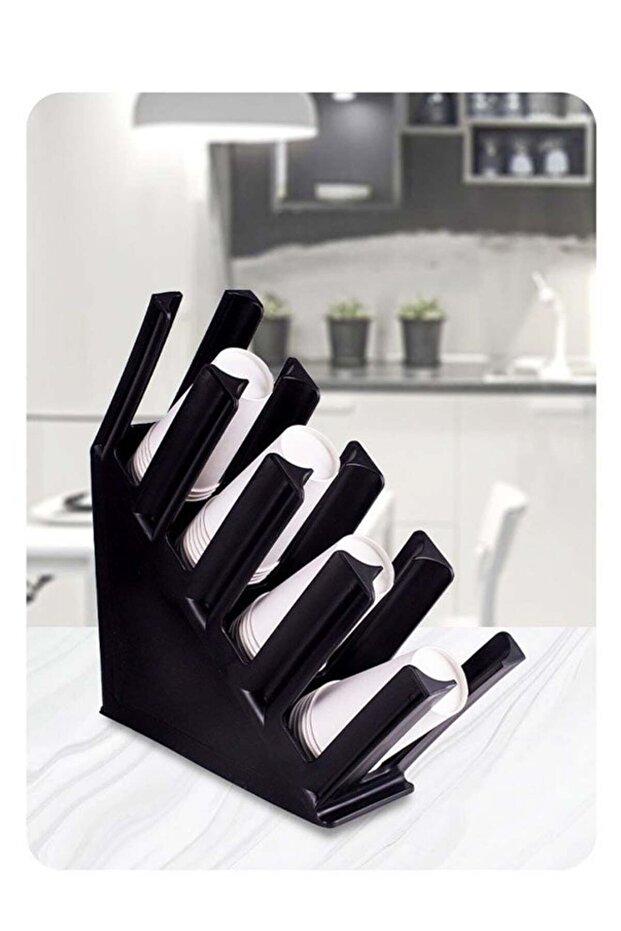 High-quality black cup organizer