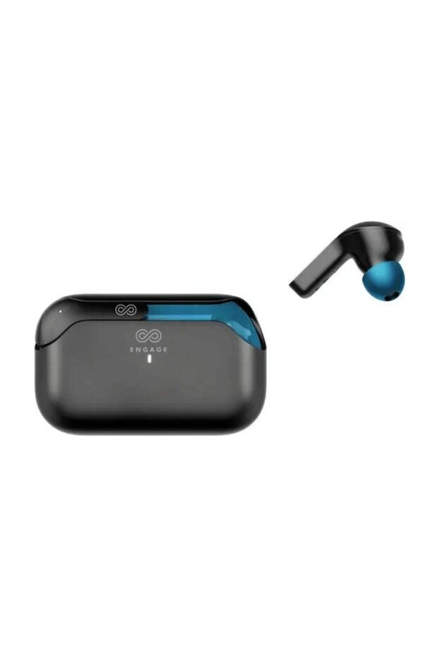PODS E98 Bluetooth Earbuds, AI Smart ENC Technology, 800 mAh Battery Capacity, Power Level Display, IPX5 Rate Protection, Black
