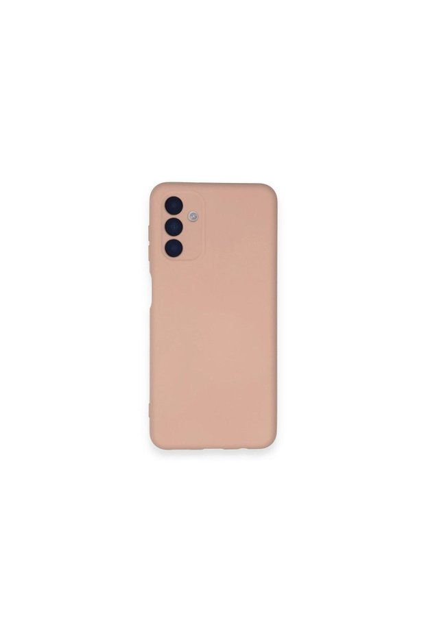 Samsung Galaxy A14 4g Case Nano Velvet Silicone Inside - Powder