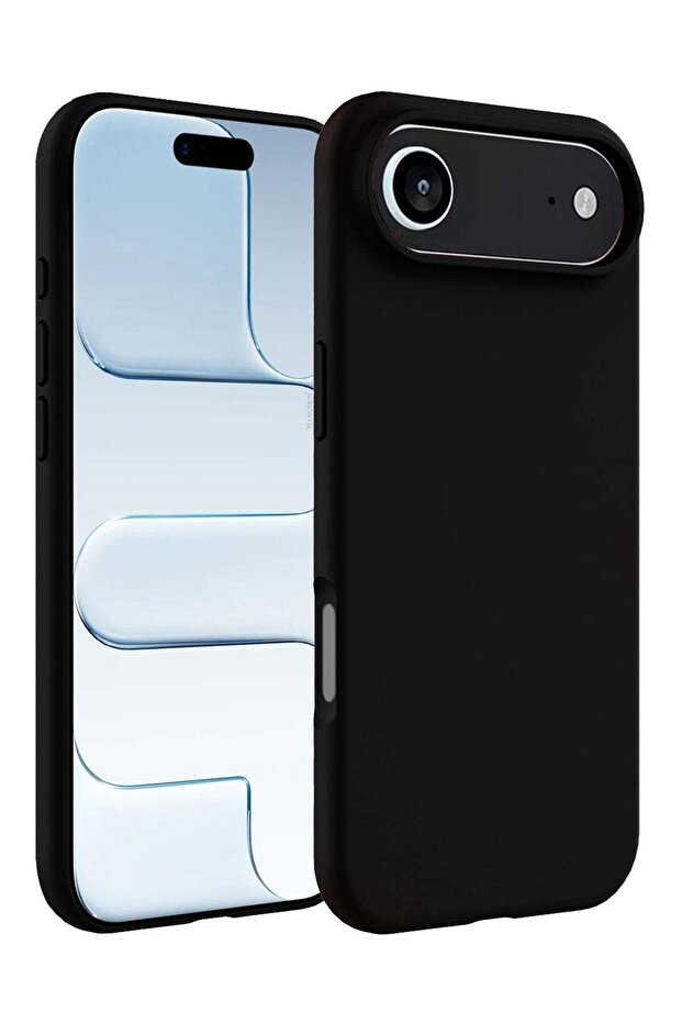 Liquid Silicone Protective Phone Case for iPhone 17 Air, Soft Anti-Scratch Microfiber Lining