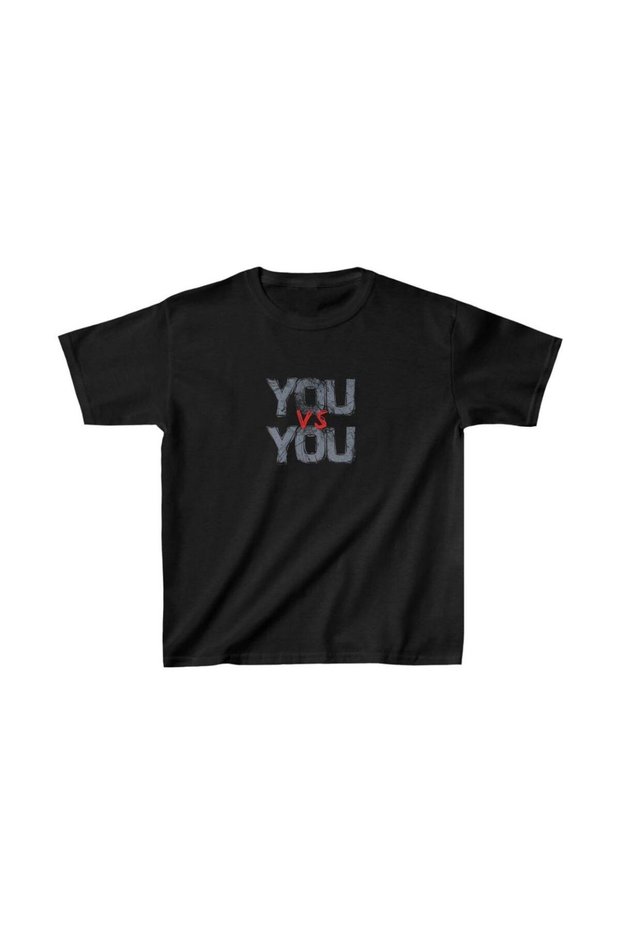 Unisex Kids Printed T-Shirt - Black