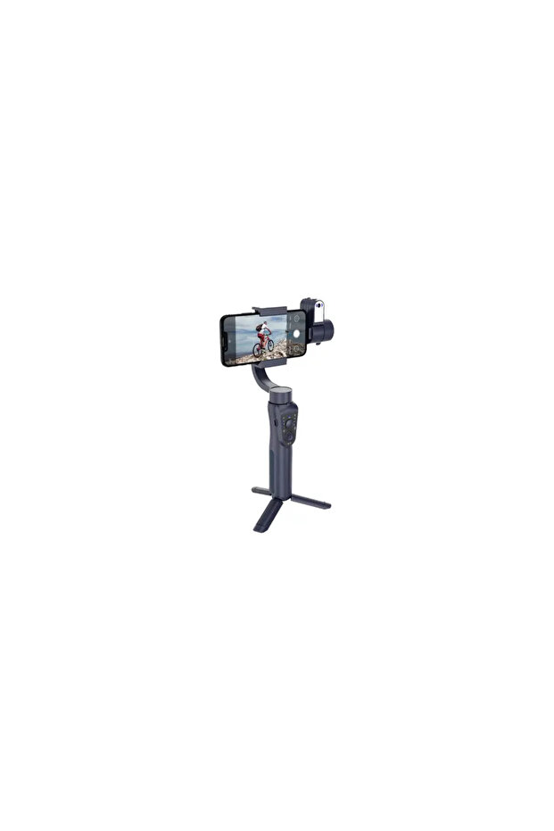 3-Axis Ai Tracker & Light Gimbal Stabilizer - Black