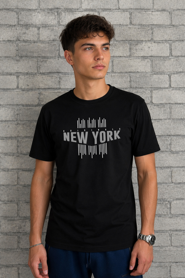 Urban Style New York Written Premium T-Shirt | Special Gift Includes