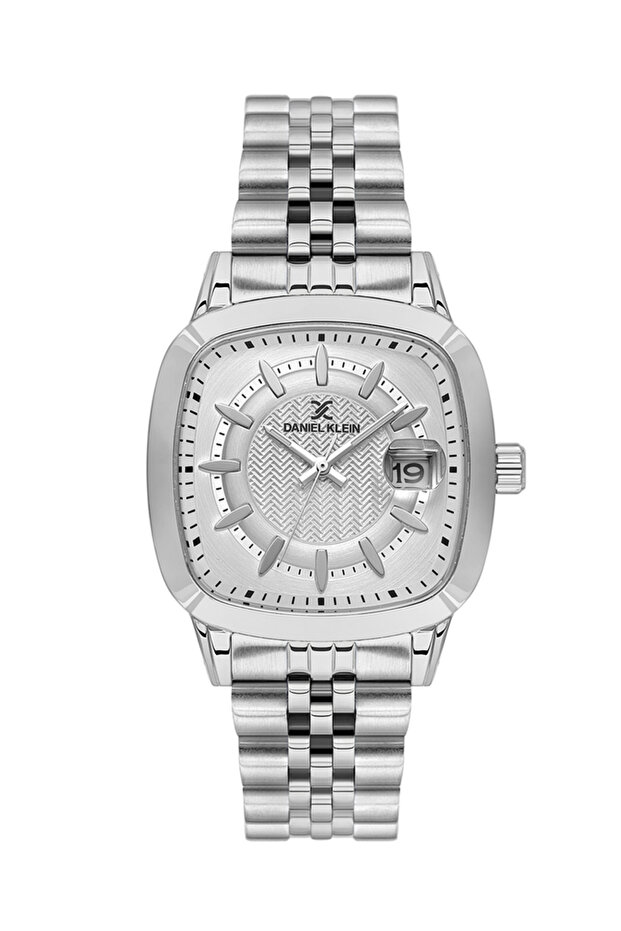 Dk.1.14198-7 Square Dial 3 Atm Water Resistant Metallic Color Men's Wristwatch