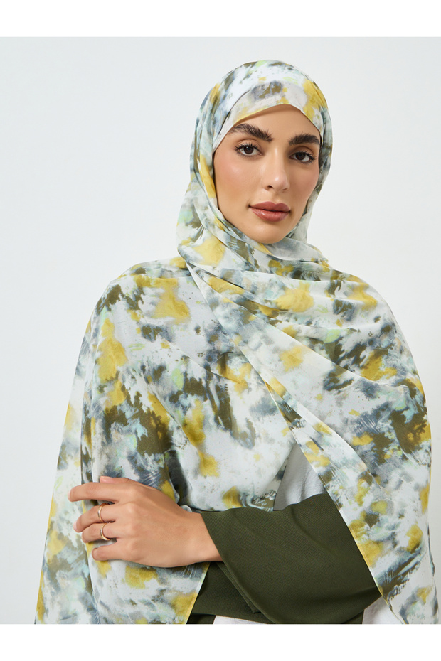 وشاح رأس مطبوع بالكامل