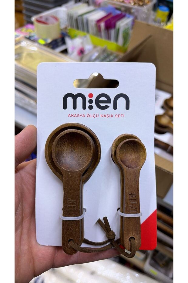 akasya kaşık seti