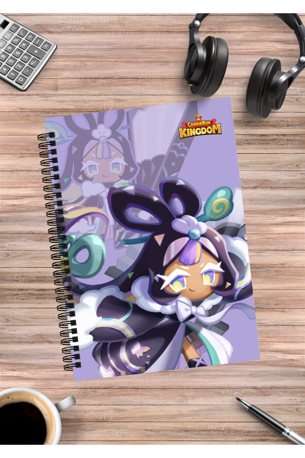 Cookie Run Kingdom Spiral Notebook A5 (50 Sheets)