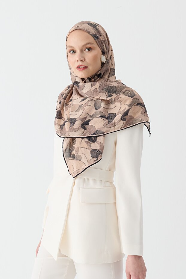 وشاح أتموسفير سيرين 4103 أسود بيج