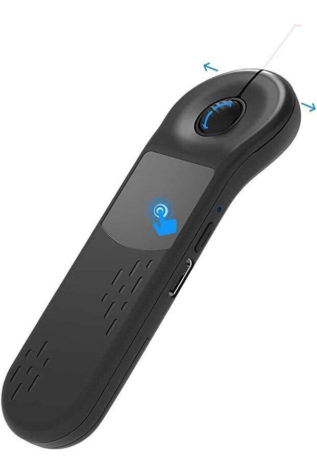 Air Mouse for PC/iOS/Android with Touchpad Rechargeable Wireless Presentation for PPT Pointer Bluetooth 2.4G Remote Control for PowerPoint/Keynote/Tiktok/Camera