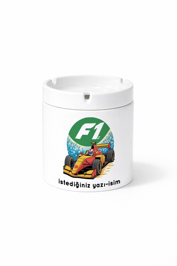 هدية منفضة سجائر مطبوعة على الوجهين من Diger Formula One F