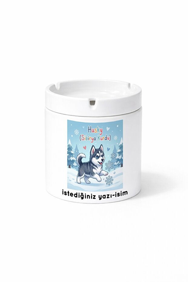 Animal Husky Siberian Husky Double-Sided Printed Porcelain Magic Mug