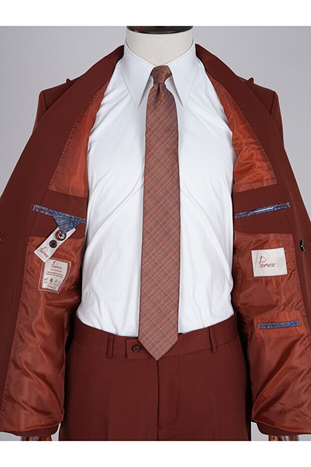 Premium Double-Breasted Suit - 7