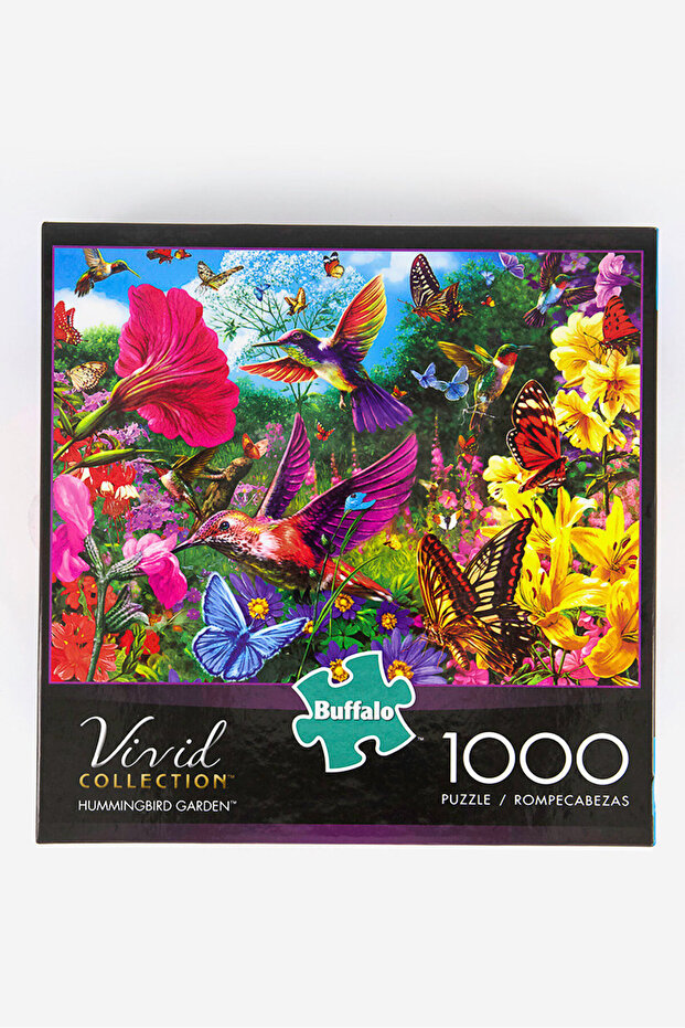 Humming Bird Garden 1000 Pieces Puzzle