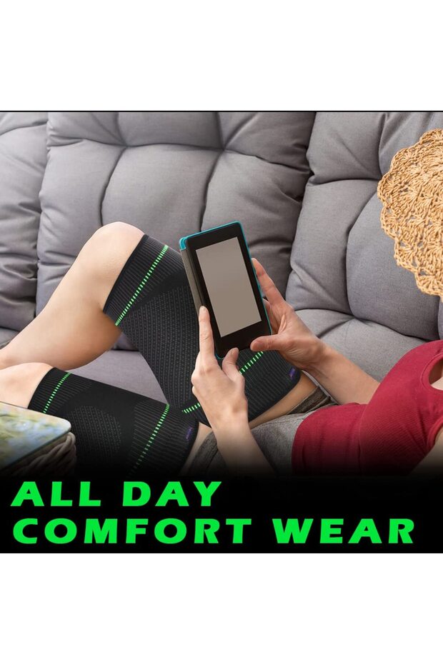 Thigh Compression Sleeves, Hamstring Support Brace - 4