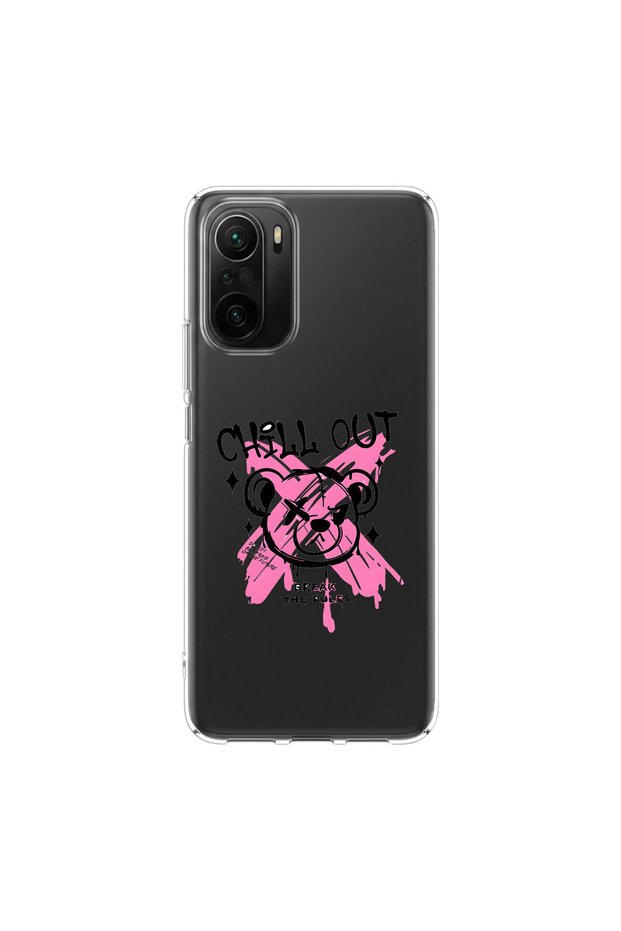 Poco F3 Compatible Graffiti 6 Design Transparent Case