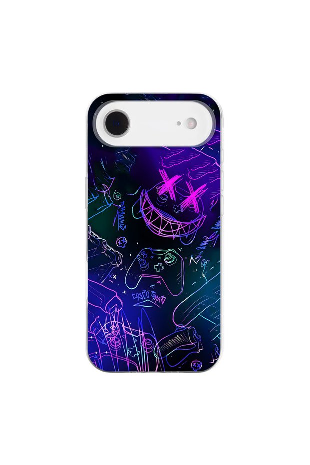 iPhone 17 Air Compatible Graffiti 4 Design Transparent Case