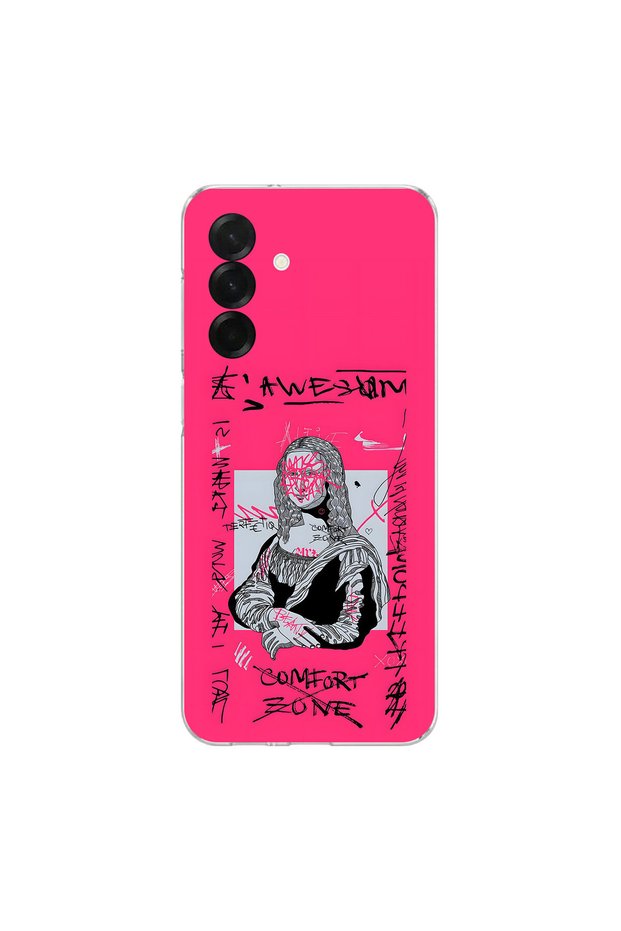 Samsung Galaxy A36 Compatible Graffiti 1 Design Transparent Case