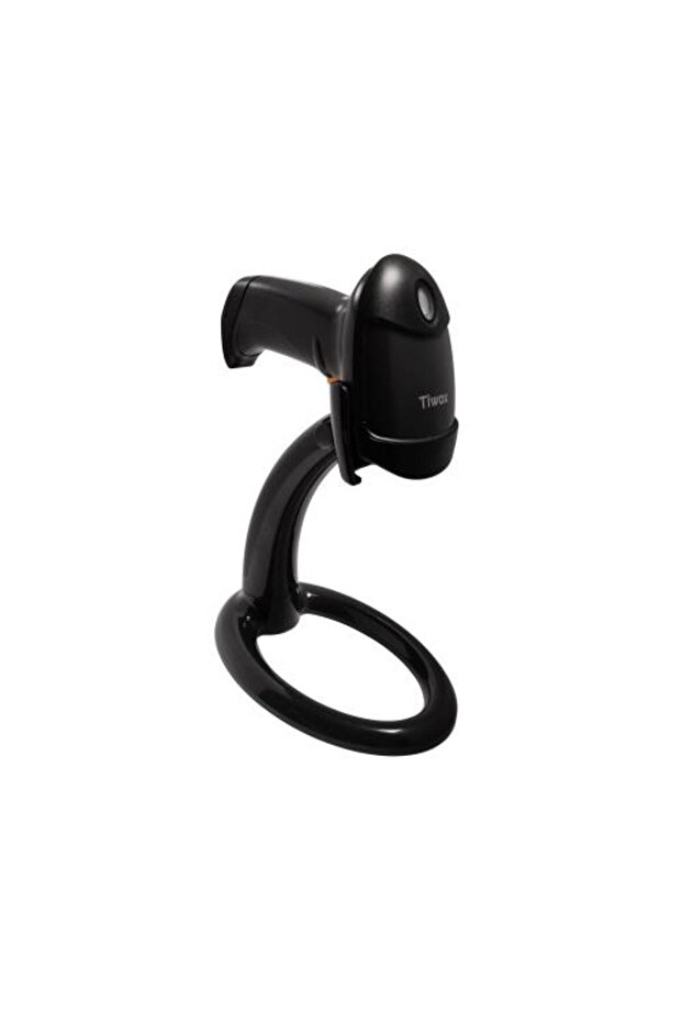 جهاز قراءة الباركود المحمول بالليزر TIWOX El 1D VS-113 USB مع قاعدة