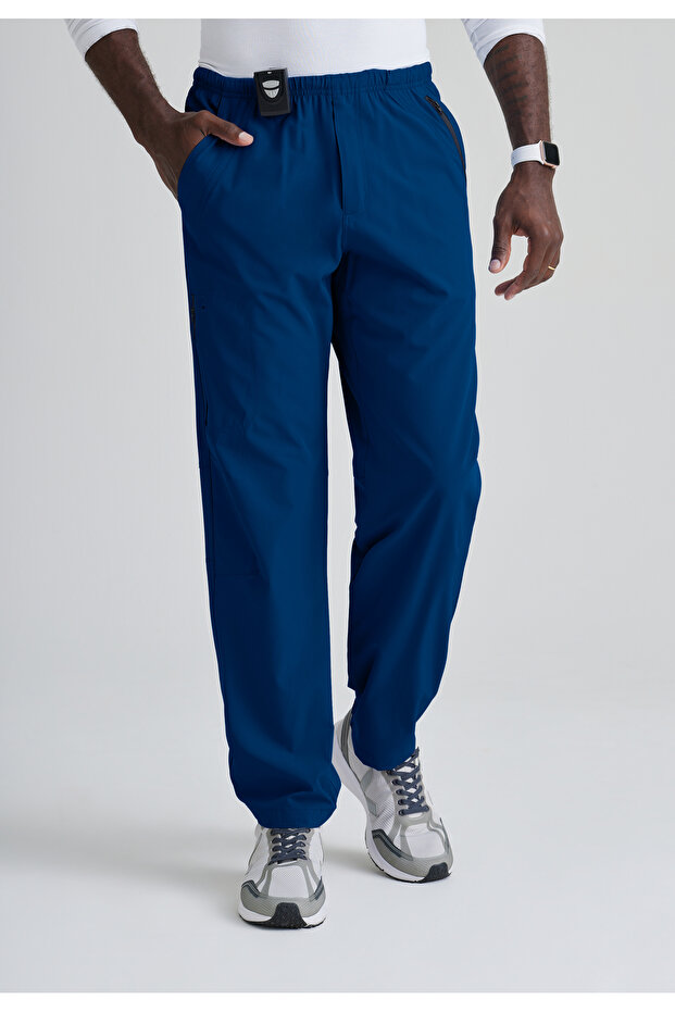 One 0217 Men's Scrubs Single Bottom - Imported, Ultra Comfortable and Breathable Premium Doctor/Nurse Uniform