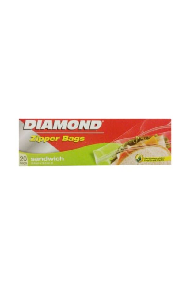 Zipper Sandwich Bags 20 Pieces