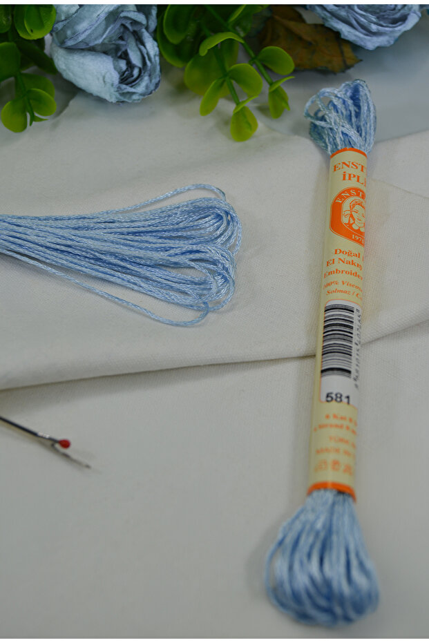 Hand Embroidery Silk, Laundry Silk, Rayon, Shiny Silk Texture, Colorfast