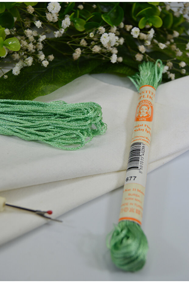 Hand Embroidery Silk, Laundry Silk, Rayon, Shiny Silk Texture, Colorfast