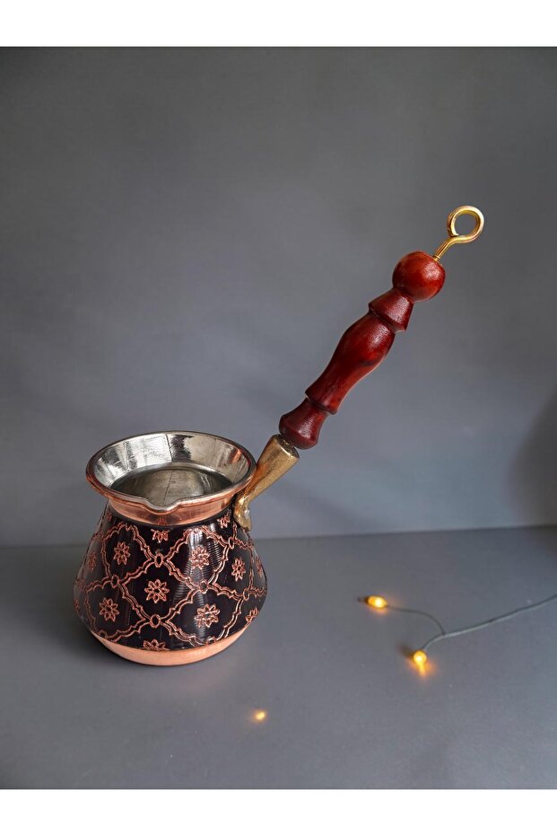 Thick Copper Cevze 4 Coffee Cups - 2