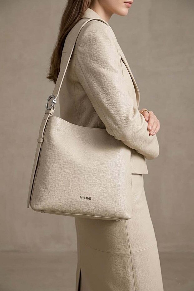 Elit Vsn3127C Women's Shoulder Bag Beige