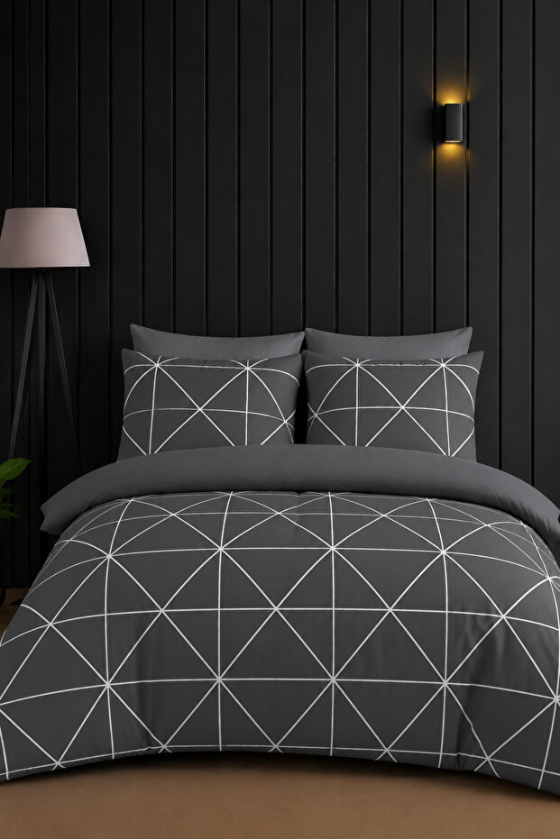Double Elastic Sheet Duvet Cover Set | Cotton |