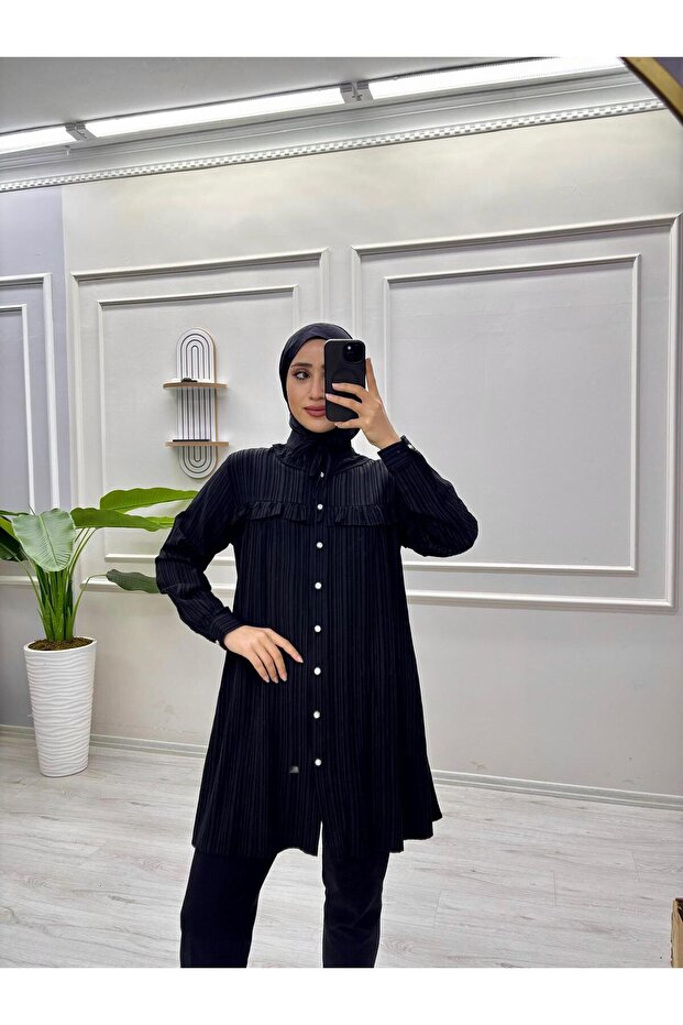Tie-Neck Tunic