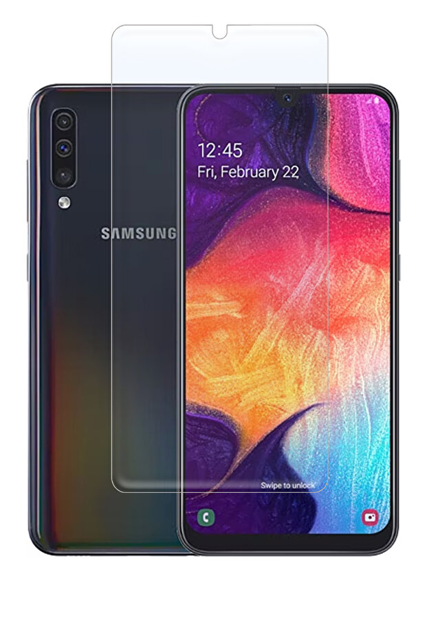 Samsung Galaxy A50 Compatible Hd Glossy Nano Screen Protector 9H Flexible Shatterproof Protection